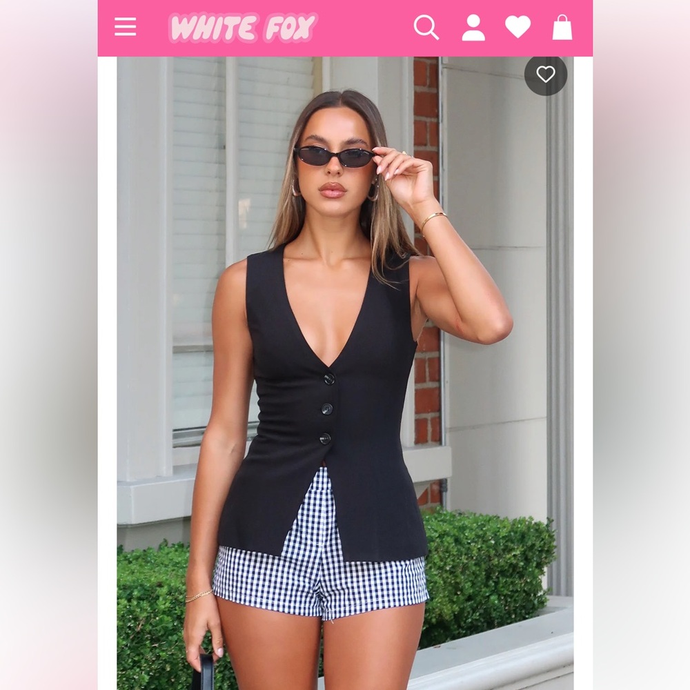 Tell You My Secrets White Fox top